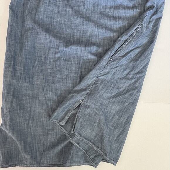 gap denim dress Tie Shirt Women XL - Picture 8 of 8